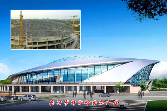东营游泳池网架